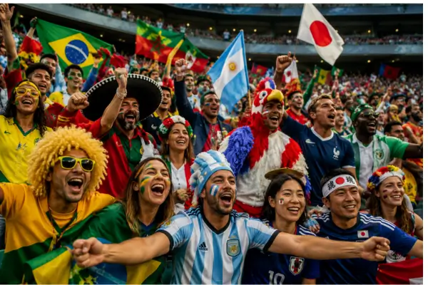 Las Hinchadas Más Impresionantes de la Historia de la Copa del Mundo