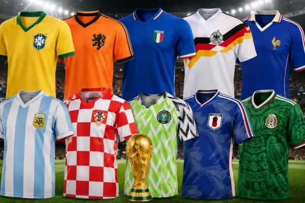 Los Uniformes Más Bonitos de la Historia de la Copa del Mundo