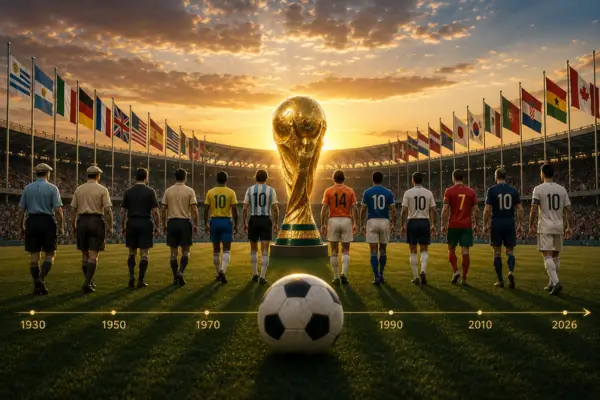 Línea del Tiempo de la Copa Mundial