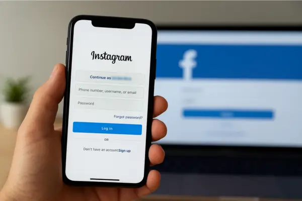 Recuperar la Contraseña de Instagram con Facebook