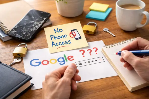 recuperar cuenta de Google sin acceso al celular antiguo