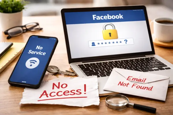 recuperar la contraseña de Facebook sin correo electrónico ni número de teléfono